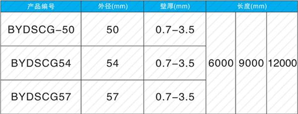 运城钳压式声测管产品规格尺寸